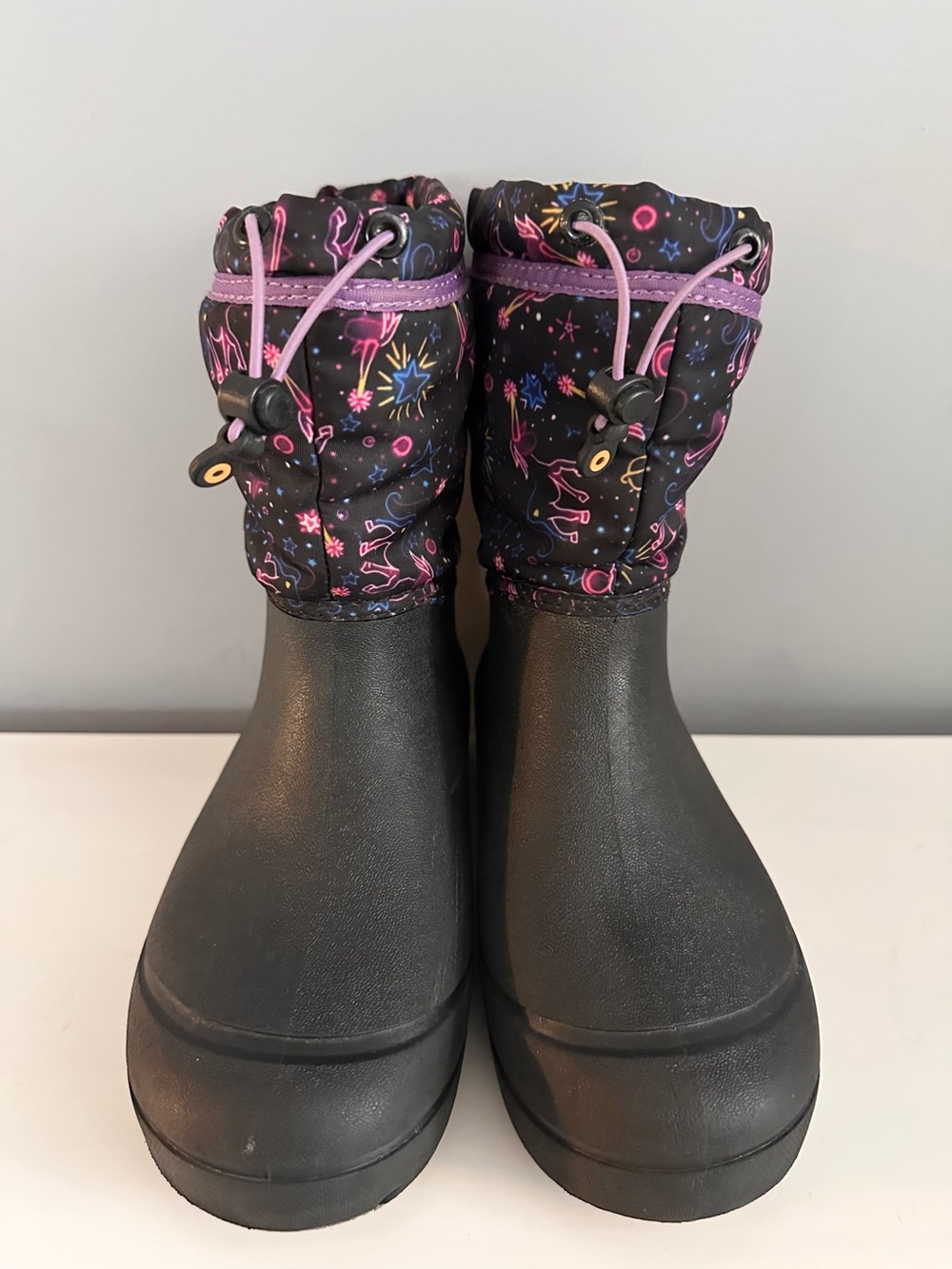 Bogs - Girls, Unicorn, Snow Shell, Waterproof, Winter Boots, Size 4